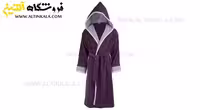 حوله پالتویی کودک سلین طرح پسفیک بنفش-یاسی سایز 6-7
