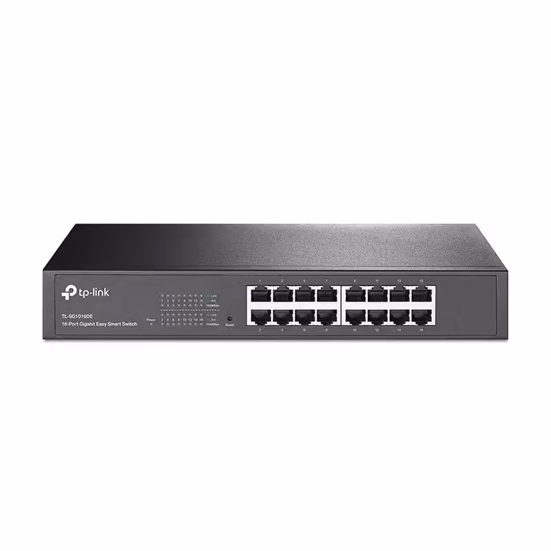 خرید و قیمت سوئیچ شبکه تی پی لینک Tp Link TL SF1016DS دسکتاپ رکمونت 16 پورت 10 100Mbps