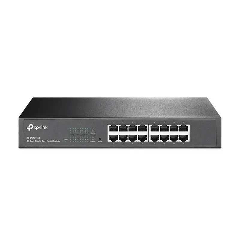 خرید و قیمت سوئیچ شبکه تی پی لینک Tp Link TL SF1016DS دسکتاپ رکمونت 16 پورت 10 100Mbps