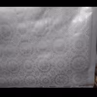 سفره شیک  و پرفروش مجلسی و دم دستی رنگ نقره ای سیلور به صورت متری عرض یک متر  در پلاسکو دهقان 