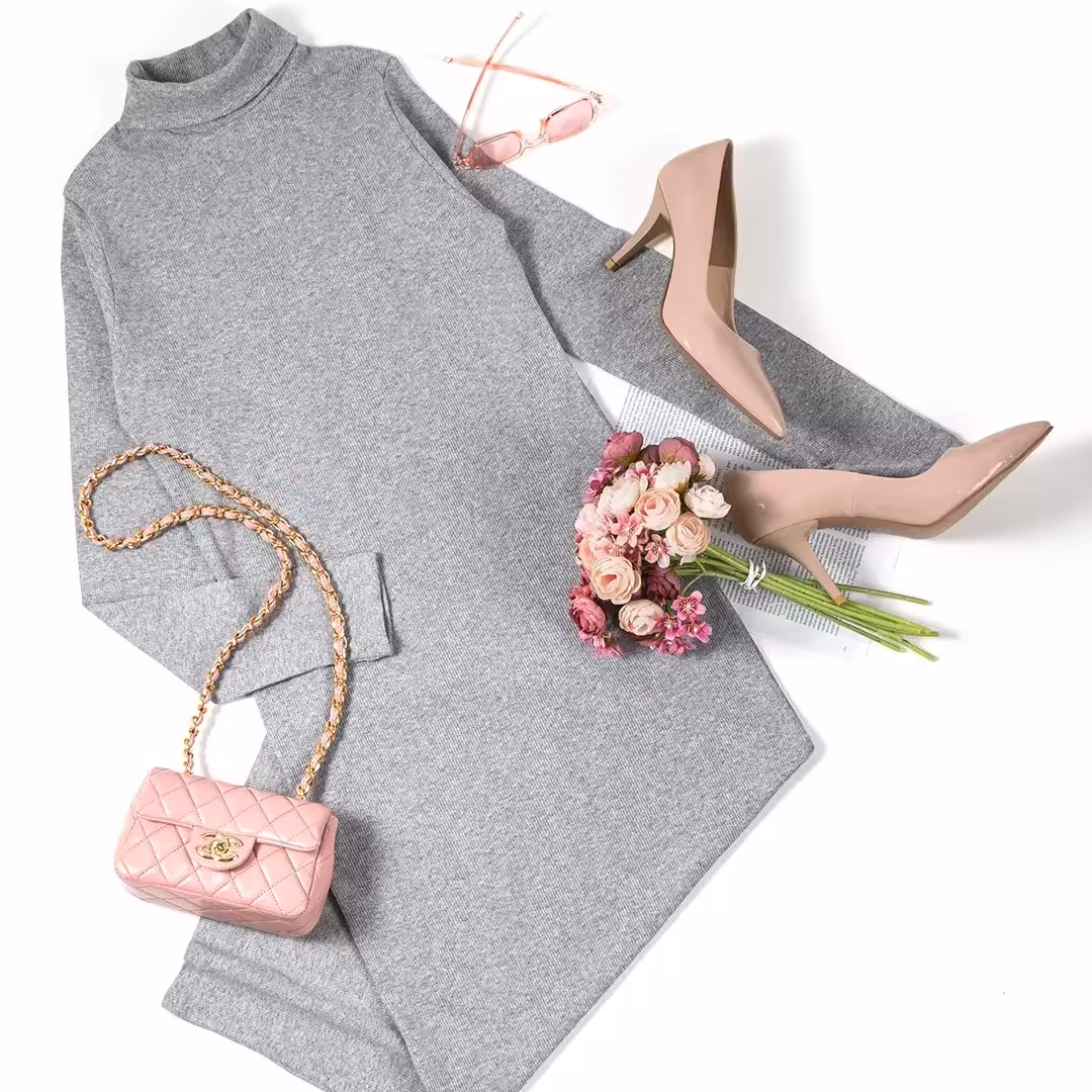 بافت بلند.یقه اسکی