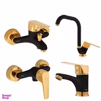 ست شیرآلات فاخته مدل مارگارت کد MT2KH مجموعه 4 عددی