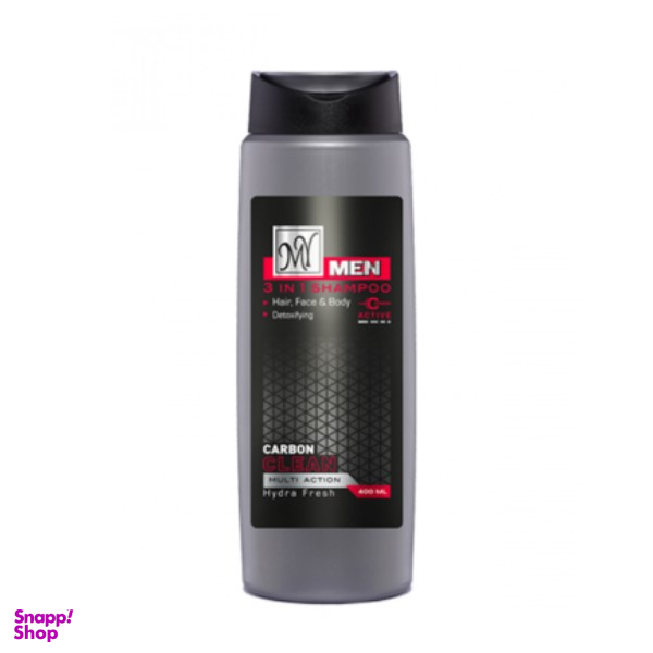 شامپو سر و بدن مردانه مای (My) مدل Carbon Clean حجم 400 میلی لیتر