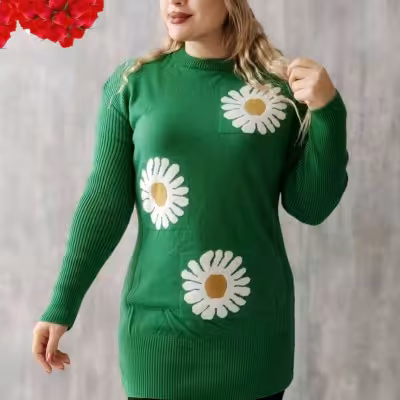 بافت ابریشمی جذاب بابونه