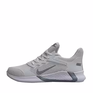 کفش ورزشی نایک مردانه سفید طوسی مدل Alpha