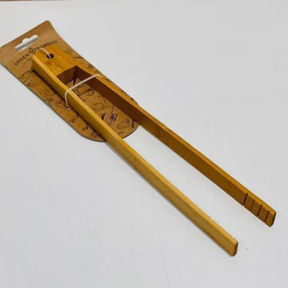 انبر سالاد چوبی