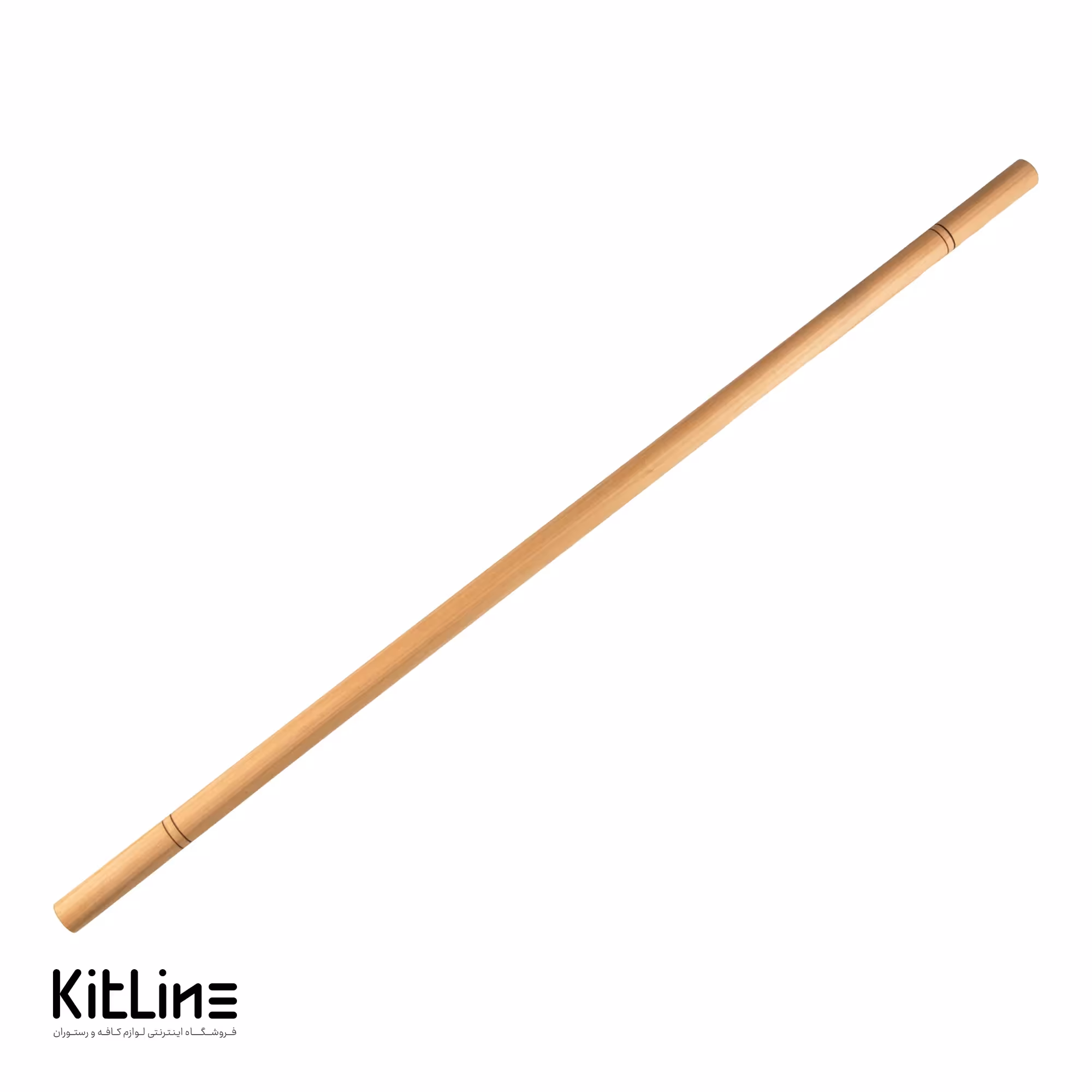 وردنه چوبی باریک 80 سانتیمتری کیچن تک