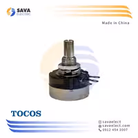 خرید ولوم تک دور شفت کوتاه 10 کیلو اهم 1 وات کاسموس چین | ساوا الکتریک