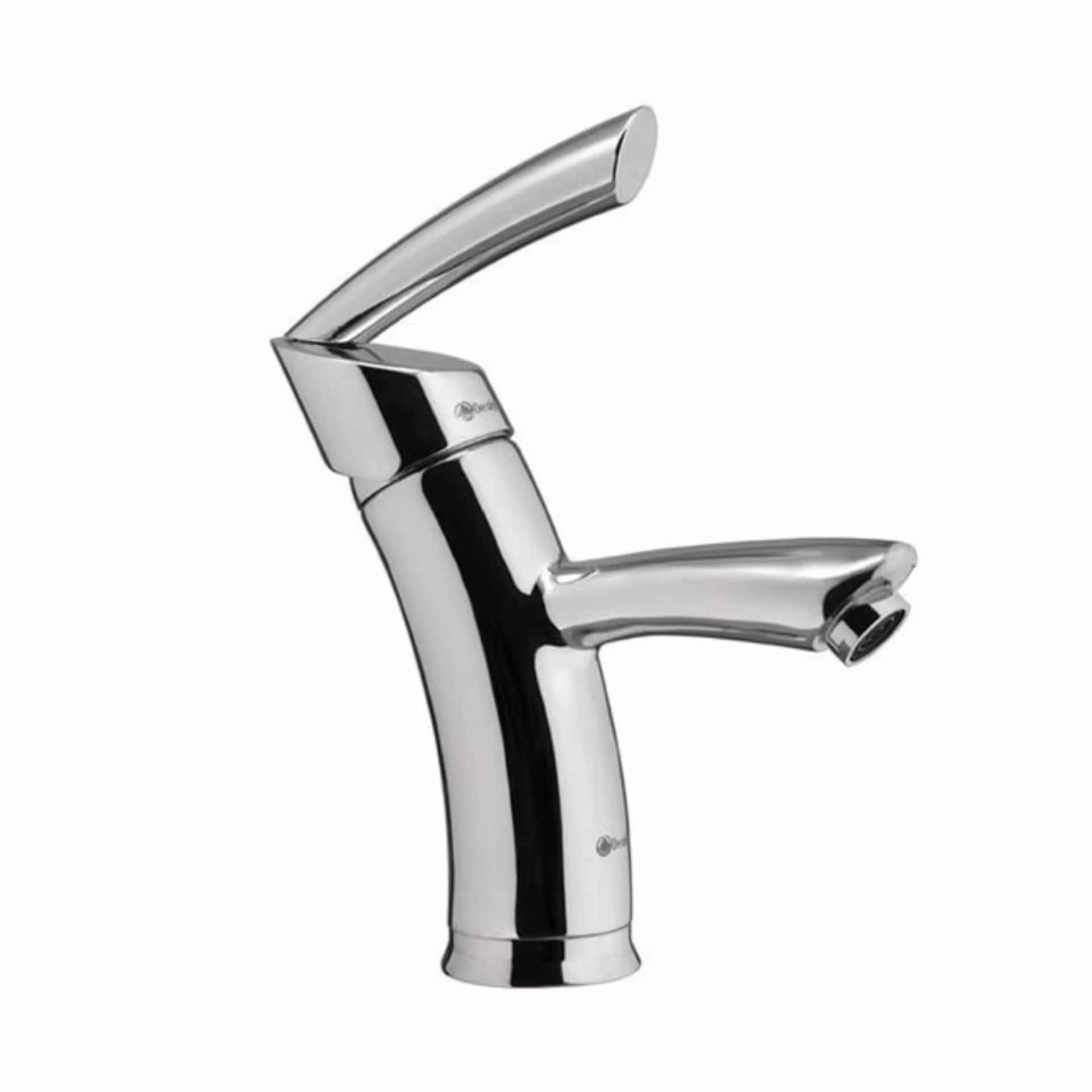 شیر روشویی درخشان مدل تاپ کروم