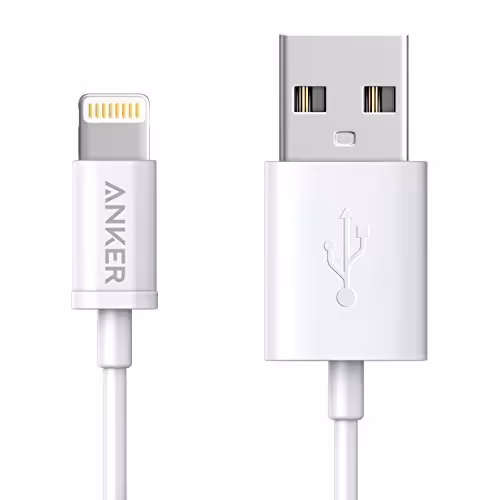 کابل تبدیل USB به لایتنینگ انکر مدل A7101 MFI طول 90 سانتیمتر