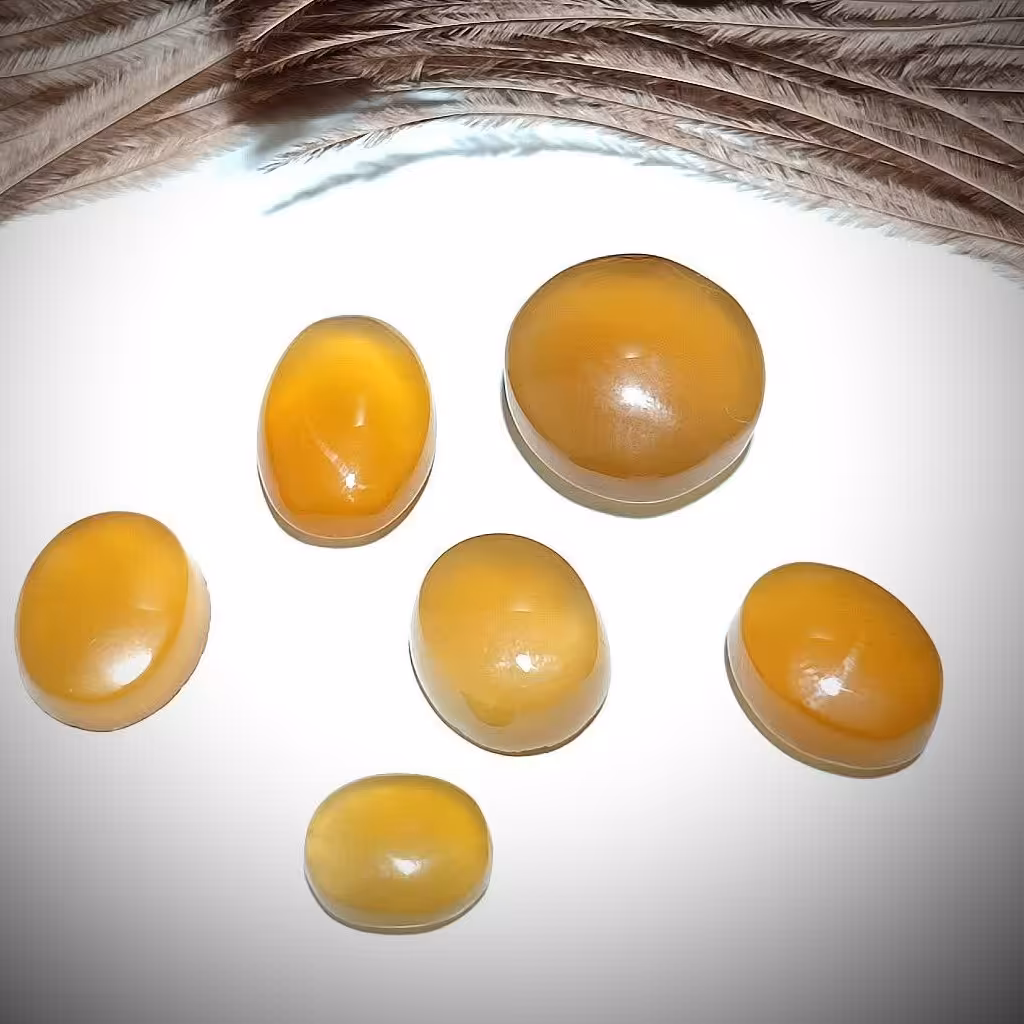 عقیق زرد یمن ( شرف شمس)