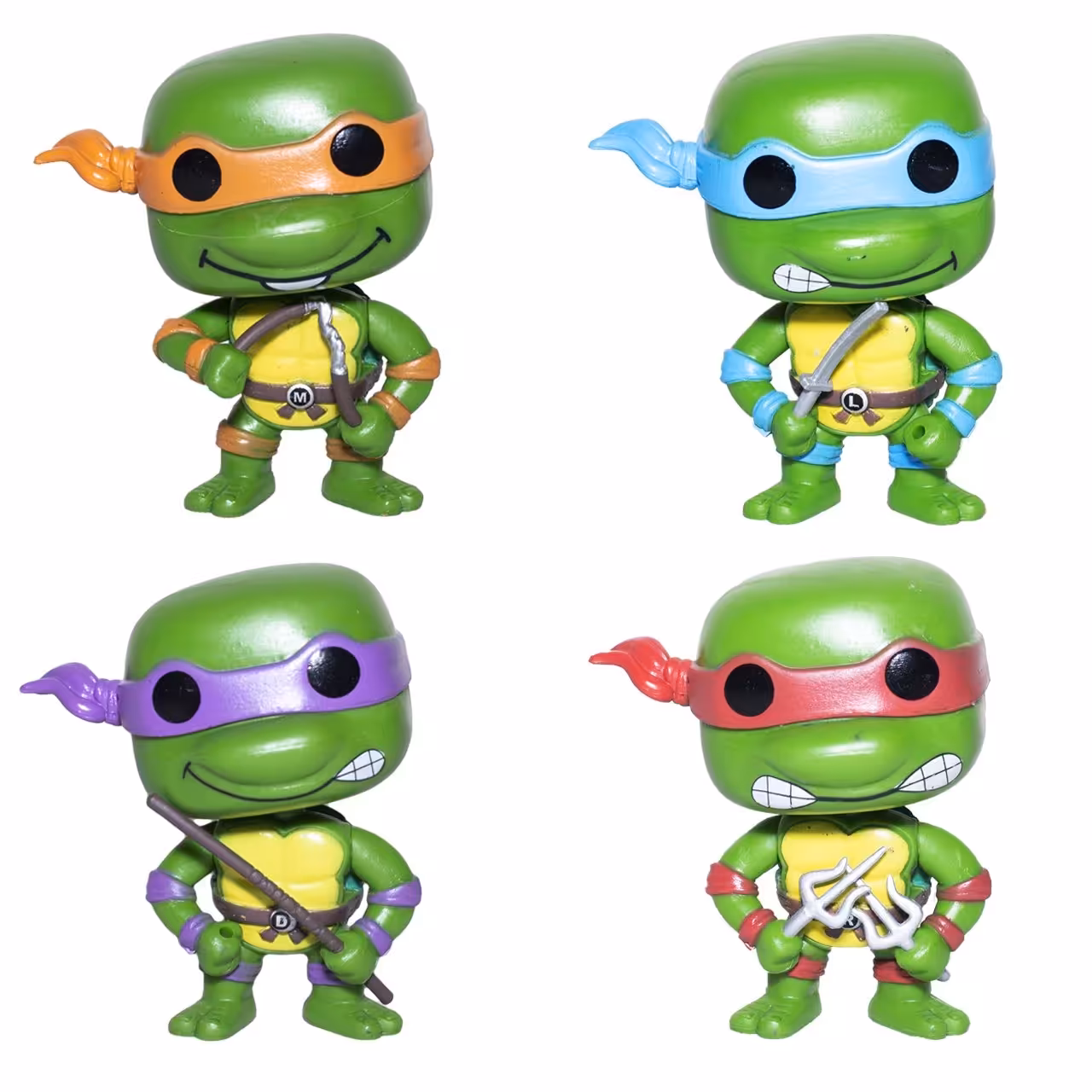 اکشن فیگور مدل Ninja Turtles بسته 4 عددی