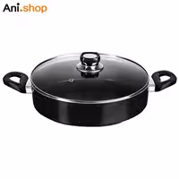 تابه دو دسته 20 درب شیشه مدل TR-20PTG کد 171
