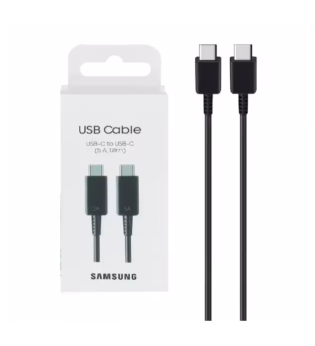کابل شارژ فست 1.8 متری Samsung Type-C To Type-C مدل EP-DX510