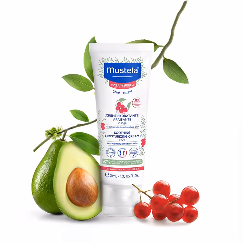کرم مرطوب کننده پوست بسیار حساس نوزاد 40 میل موستلا Mustela
