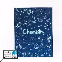 دفتر کلاسوری جلد سخت شیمی آبی