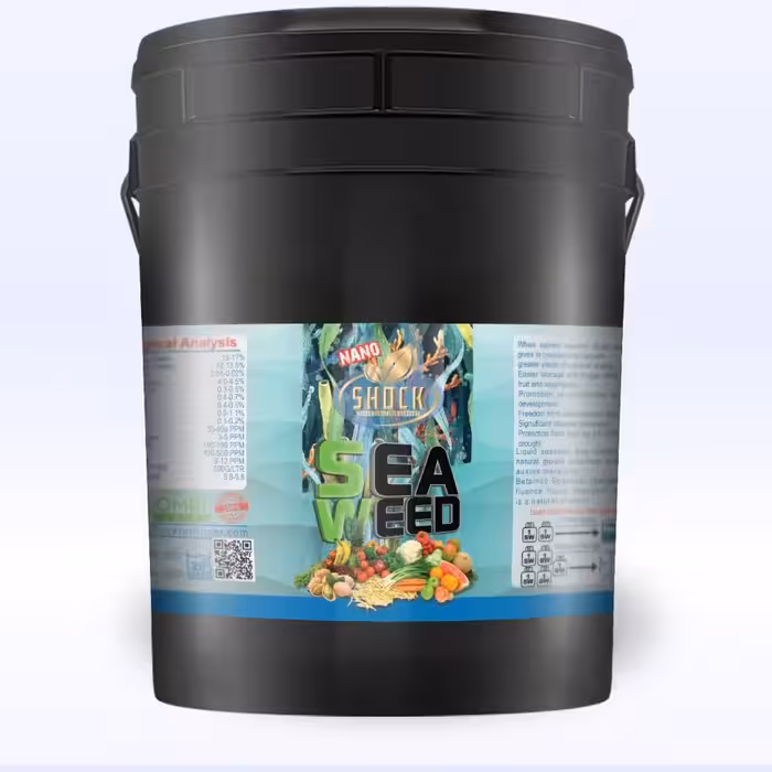 کود جلبک دریایی شوک آمریکایی اصل مایع 20 لیتری