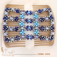 شانه جادویی مو تمام کریستال پرنچهر کد 013