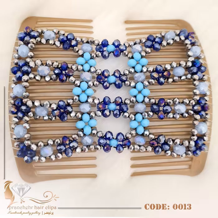 شانه جادویی مو تمام کریستال پرنچهر کد 013