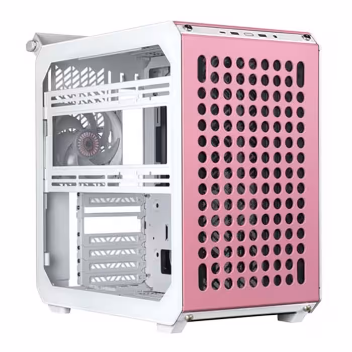 قیمت و خرید کیس کامپیوتر کولرمستر مدل QUBE 500 FLATPACK MACARON EDITION PINK | یاس ارتباط