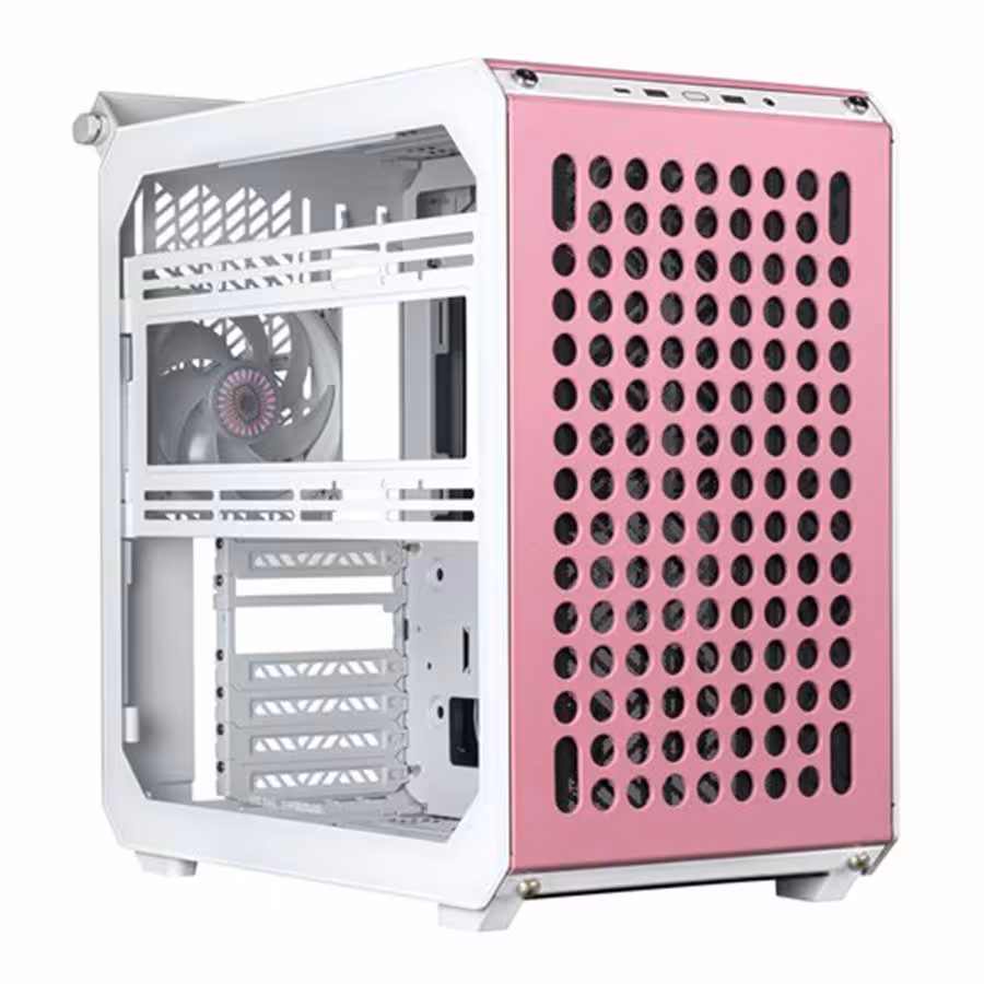 قیمت و خرید کیس کامپیوتر کولرمستر مدل QUBE 500 FLATPACK MACARON EDITION PINK | یاس ارتباط