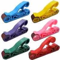 مجموعه 7 عددی دسته سنباده گیر دستی پلاستیکی مدل تکی