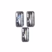 ست پرگار دانشجویی برند HONGBO هشت تکه