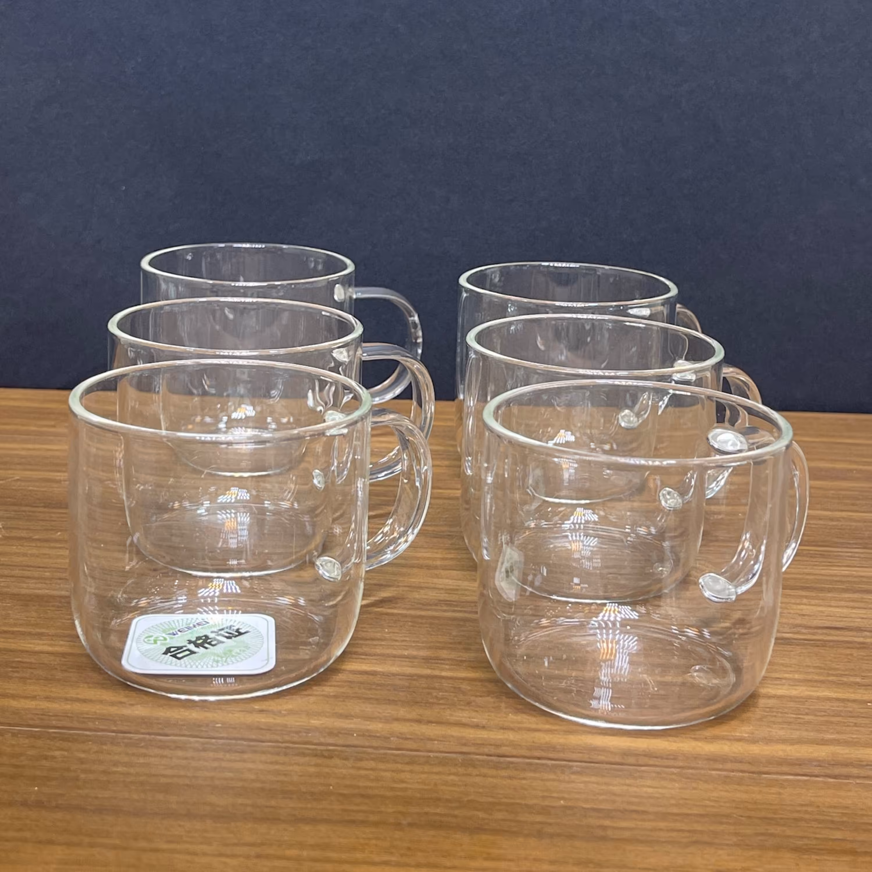 ست 6عدید ی لیوان پیرکس 200میل weimei.بهترین کیفیت پیرکس