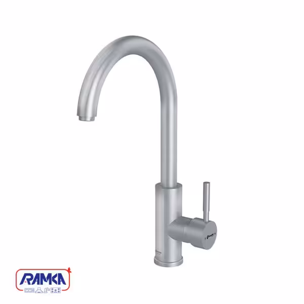 شیر ظرفشویی شودر مدل موناکو پلاس کروم مات