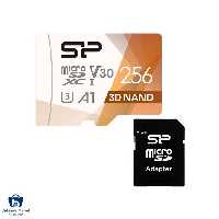 کارت حافظه microSDXC سیلیکون پاور مدل Superior Pro کلاس 10 استاندارد UHS-I U3 سرعت 100MBps ظرفیت 256GB