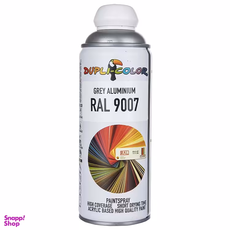 اسپری دوپلی کالر (Dupli Color) مدل RAL 9007 رنگ طوسی حجم 400 میلی لیتر