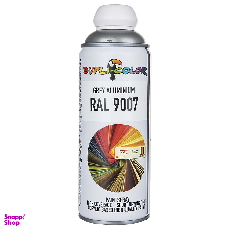 اسپری دوپلی کالر (Dupli Color) مدل RAL 9007 رنگ طوسی حجم 400 میلی لیتر