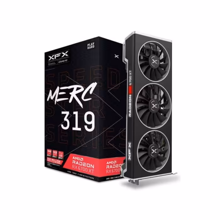کارت گرافیک ایکس اف ایکس MERC 319 Radeon RX 6700 XT Gaming 12G