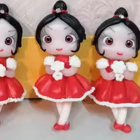 سر کلیدی عروسک خمیری، سایز 5 و7و8 سنانتتت