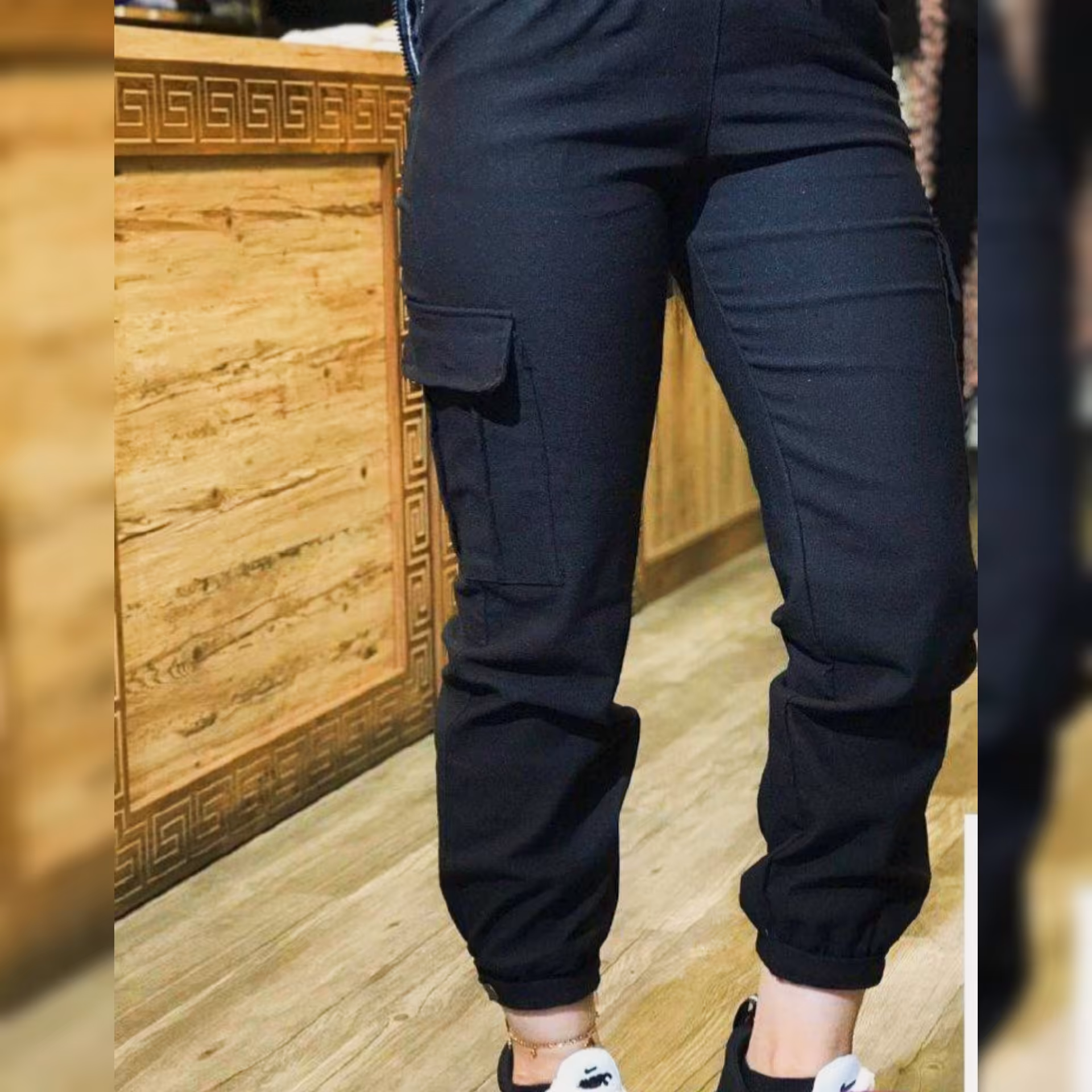 شلوار زنانه کتون کش بنگال چهار جیب