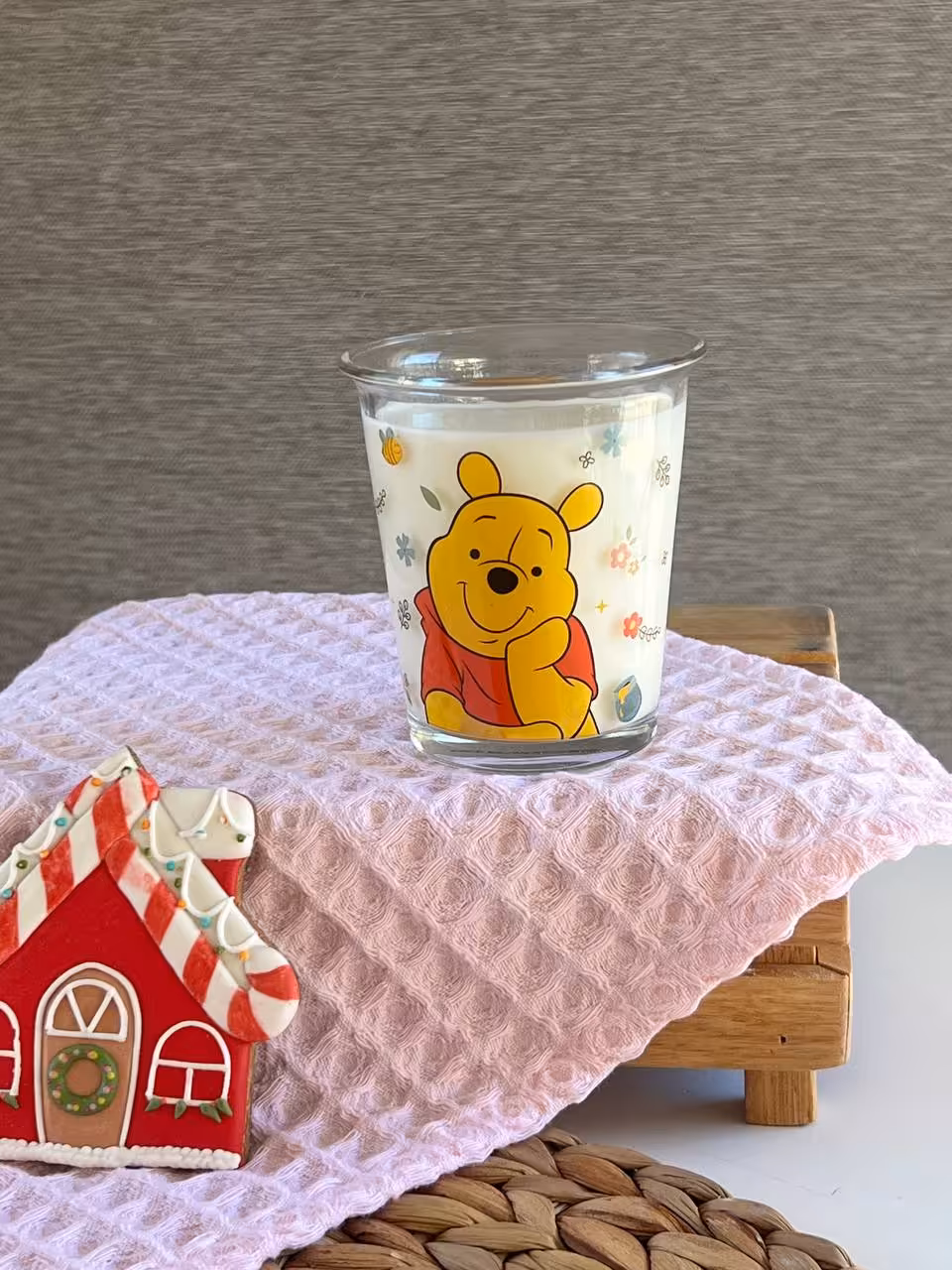 لیوان شیشه ای دیزنی- طرح پو کد 954