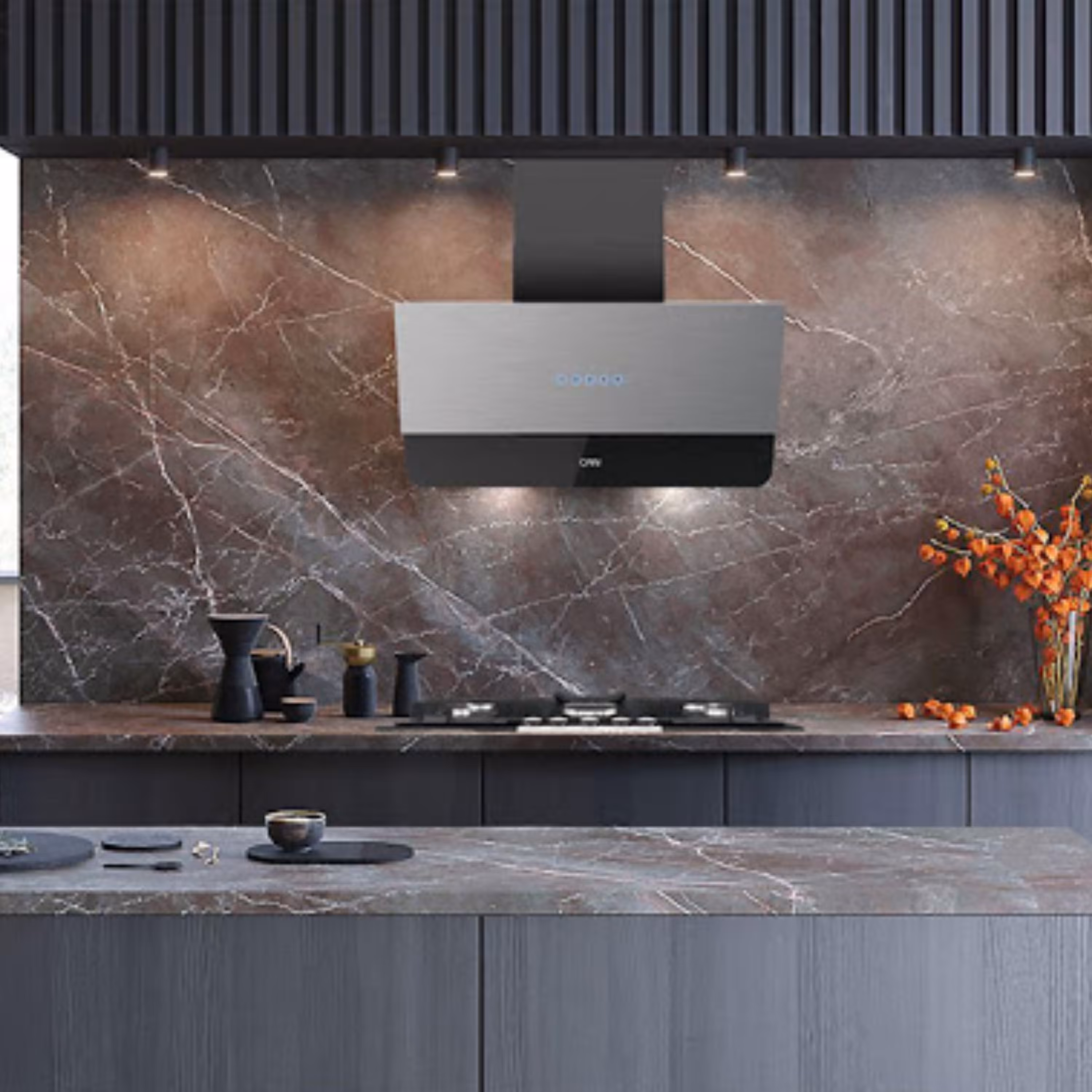 هود روکار کن مدل آمور سایز90  ( پس کرایه ) هزینه ارسال به عهده مشتری