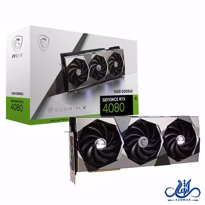 کارت گرافیک ام اس آی GeForce RTX 4080 16G SUPRIM X