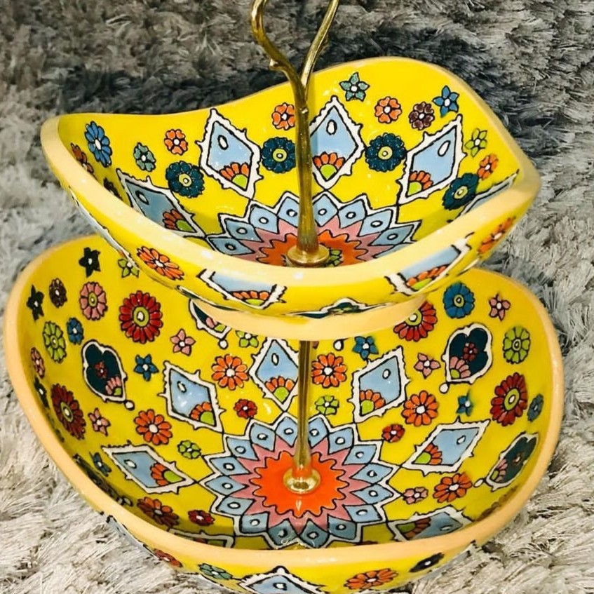 اجیل خوری میناکاری سفالی