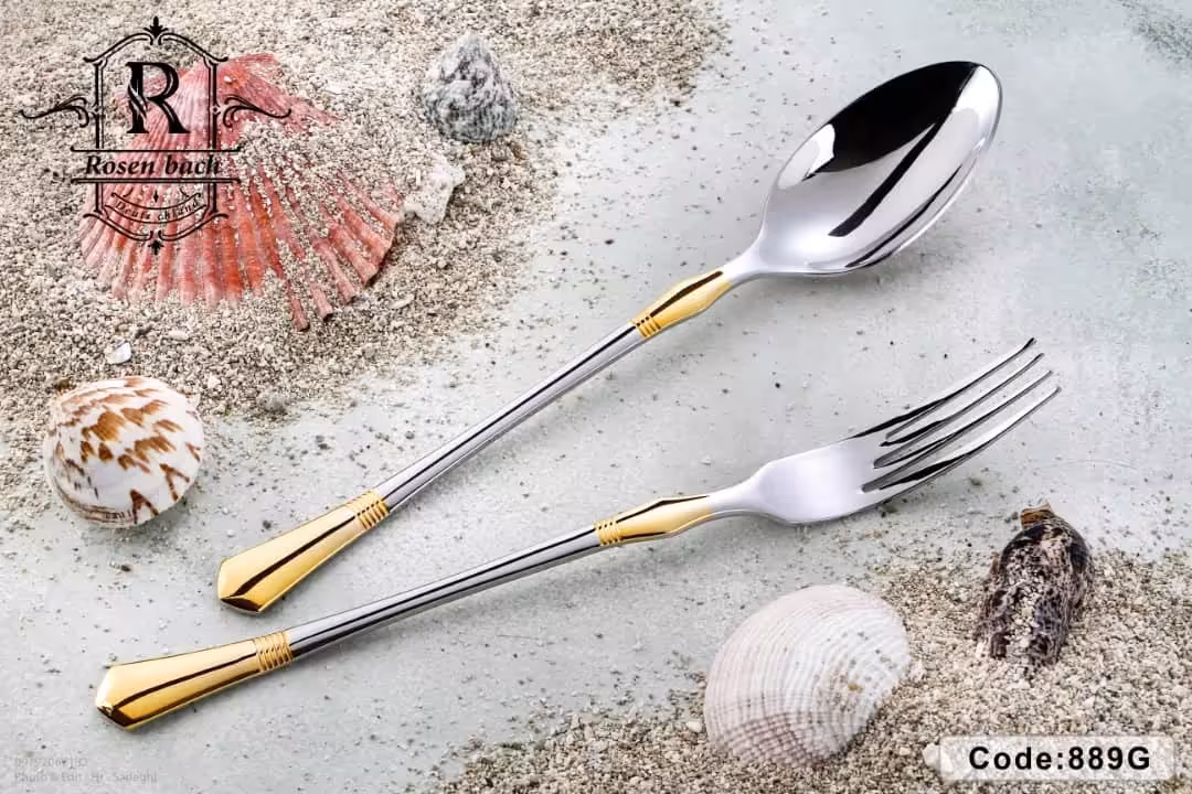 سرویس قاشق چنگال رزنباخ  161 پارچه روزنباخ (36 نفره بدون باکس) کد 889G