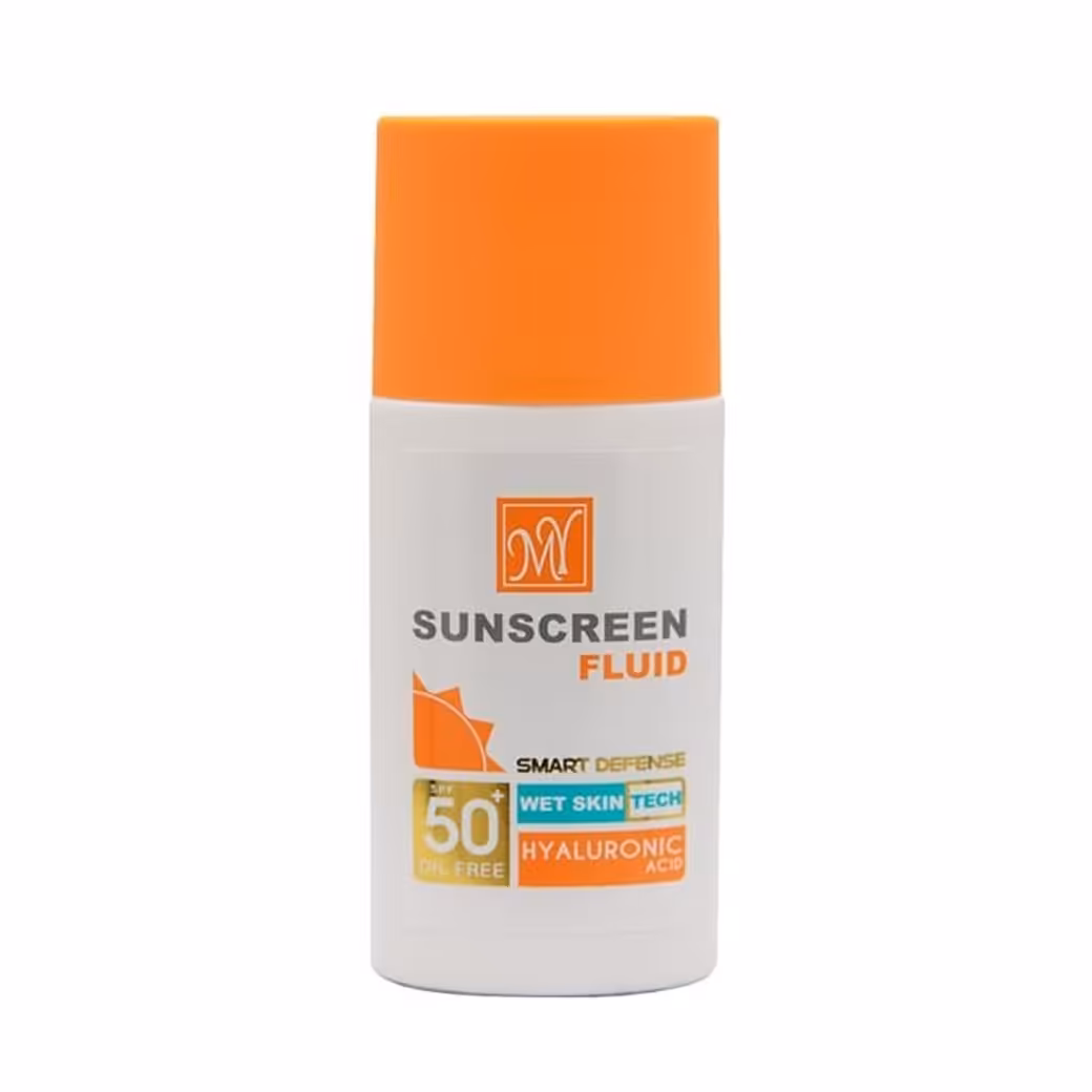 فلوئید ضد آفتاب مای بی رنگ مدل اسمارت دیفنس SPF50 حجم 50 میل