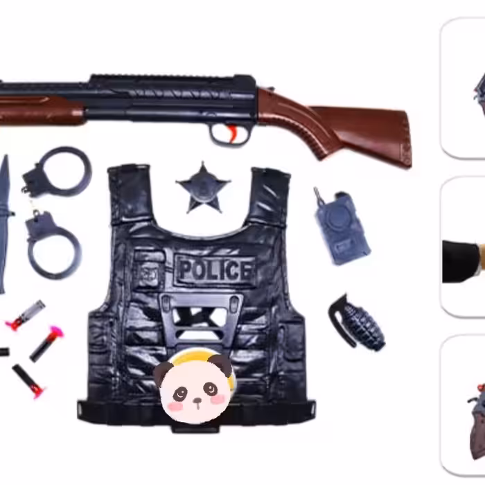 مجموعه شاتگان با جلیقه و کلت