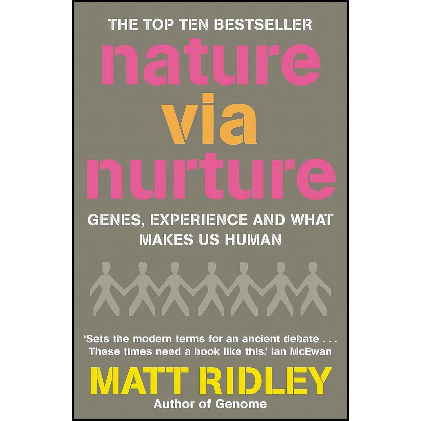 کتاب زبان اصلی Nature Via Nurture  اثر Matt Ridley
