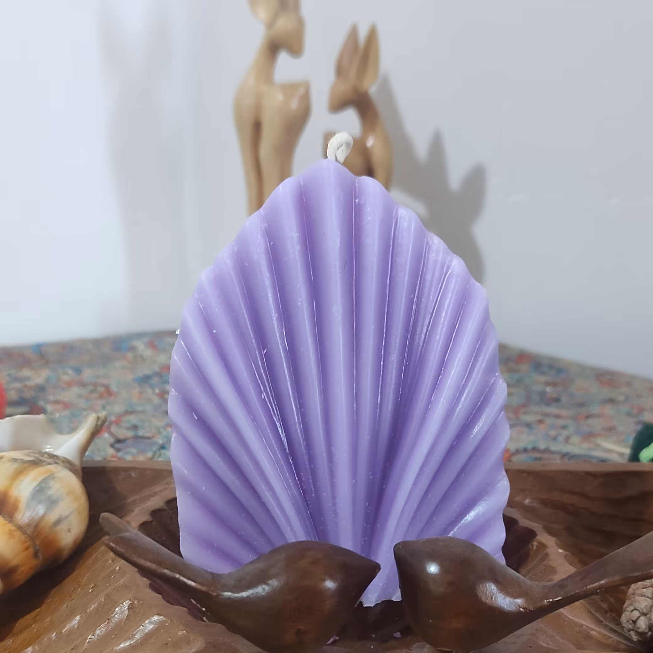 شمع نخل بادبزنی