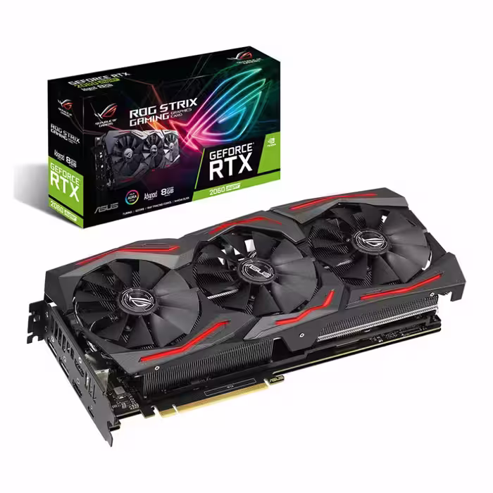 کارت گرافیک ایسوس ROG STRIX RTX2060S A8G GAMING