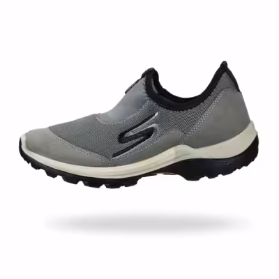 کفش پیاده روی مدل اسکیچرز 101 شهپر (رنگ طوسی)