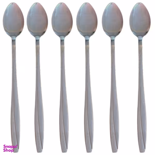 قاشق شربت خوری مدل مایز بسته 6 عددی