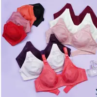 سوتین سوزنی پرسی فنر دار لعیا  سایز 70 تا85