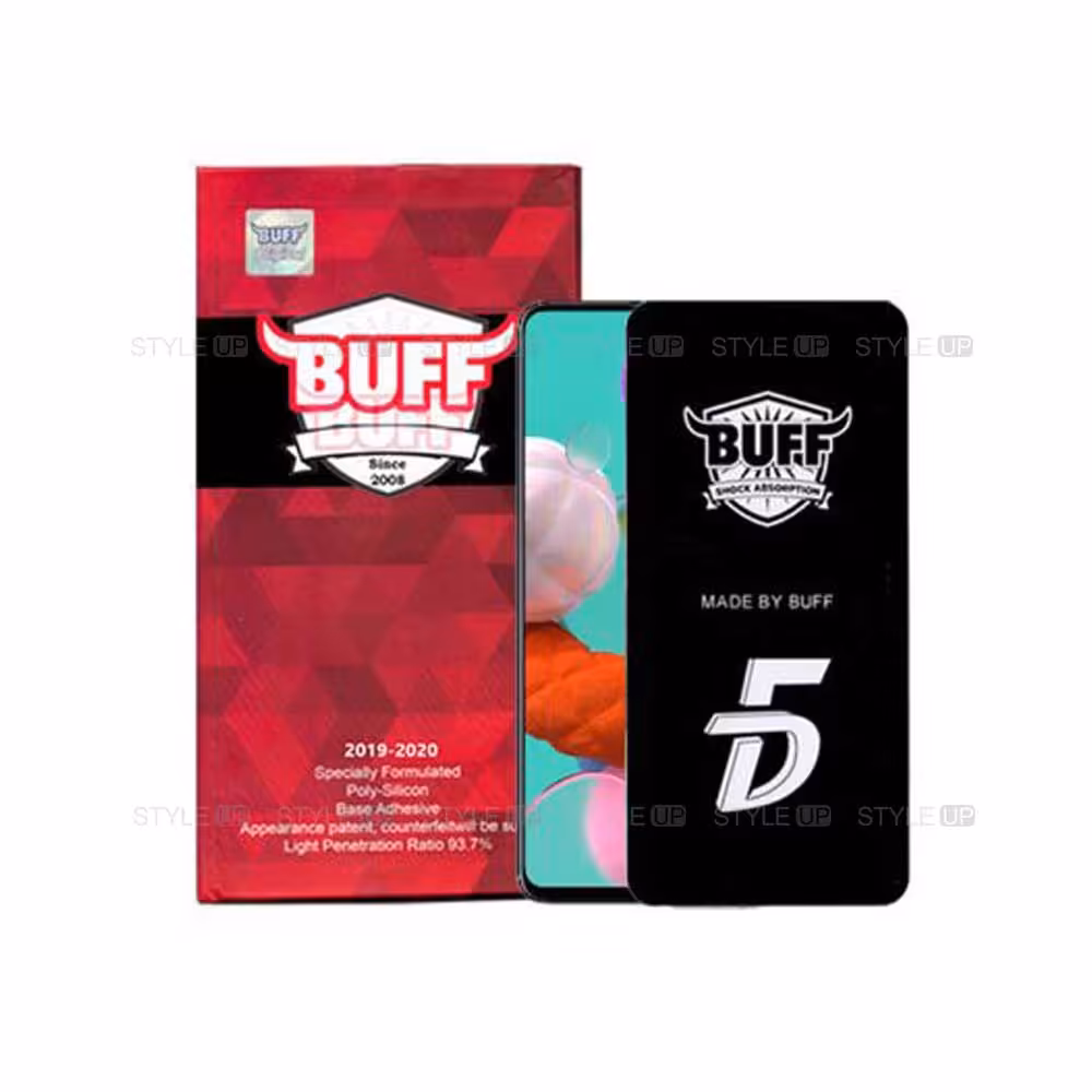 محافظ صفحه گلس گوشی سامسونگ Galaxy A51 مدل Buff 5D