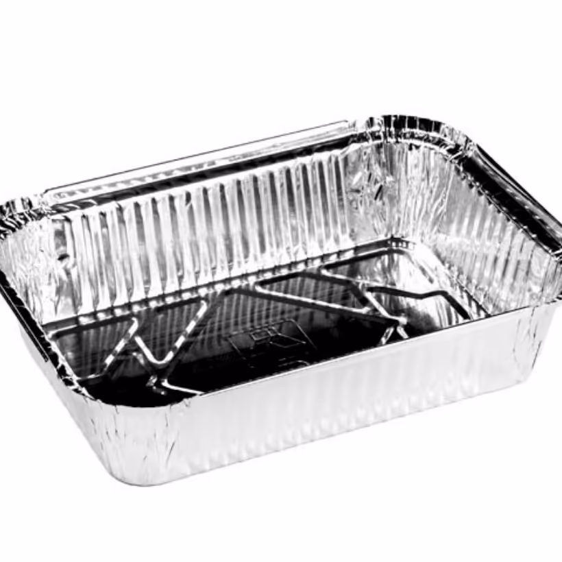 ظرف الومینیوم دو پرسی (بسته 100تایی)